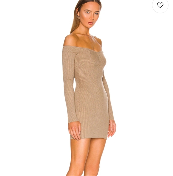 NBD Zacari Off-Shoulder Bodycon Mini Dress | Size M | NWT - Picture 2 of 7